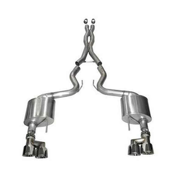 CORSA PERFORMANCE Exhaust Cat-Back - 3.0in Cat-Back  Dual Rear Exi