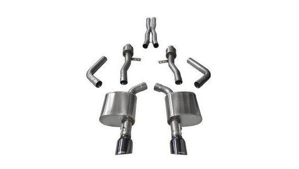 CORSA PERFORMANCE Exhaust Cat-Back - 2.75 in Dual Rear Exit