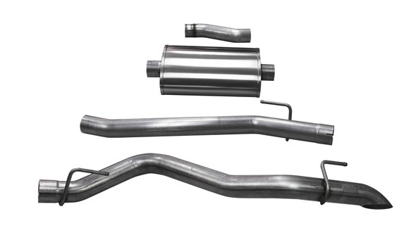 CORSA PERFORMANCE Exhaust Cat-Back de Exit with Turn Down T