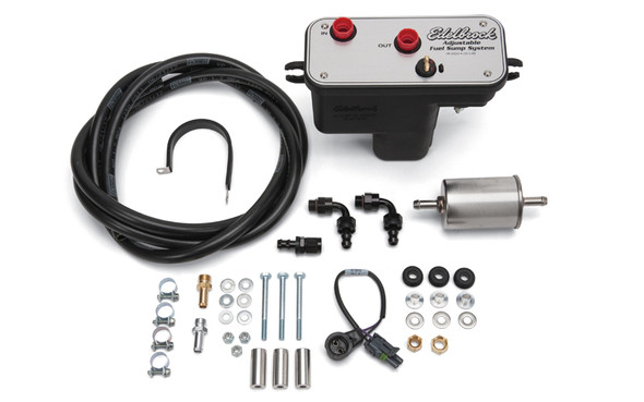 EDELBROCK Universal EFI Fuel Sump Tank Kit 67GPH 35-90psi