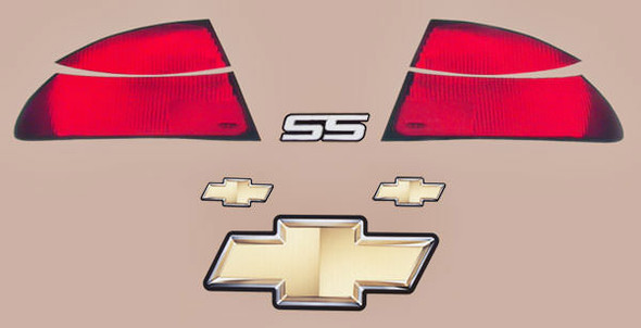 FIVESTAR Monte Taillight Decals