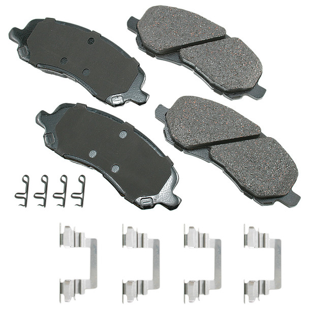 AKEBONO BRAKE CORPORATION Brake Pads Front Chrysler 200 11-14