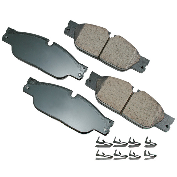 AKEBONO BRAKE CORPORATION Brake Pads Jaguar S-Type 03-04