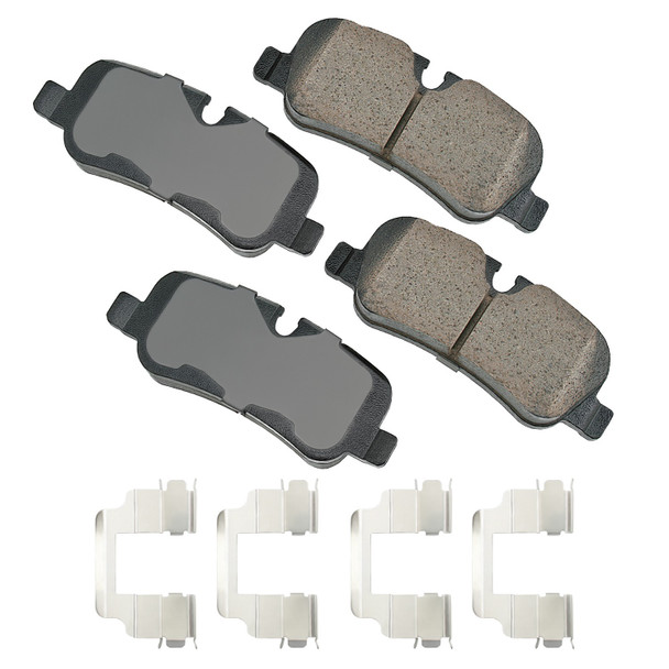 AKEBONO BRAKE CORPORATION Brake Pads Rear Land Rover LR3 05-09