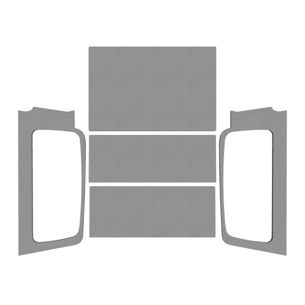 DESIGN ENGINEERING 2004-06 Jeep Wrangler LJ Headliner Kit Gray