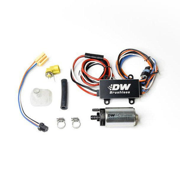 DEATSCHWERKS 440LPH Fuel Pump Kit w/ 9-0905 Install/C102 Cont