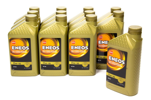 ENEOS Full Syn Oil 0w16 Case 12 X 1 Qt