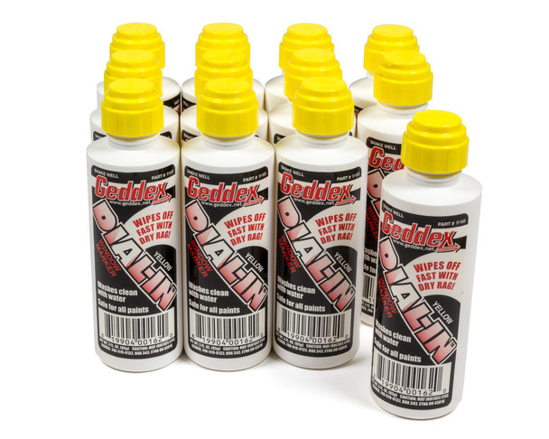 GEDDEX Dial-In Window Marker Yellow Case 12x3oz