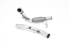 GPF/OPF Bypass - Cast Downpipe with Decat and GPF/OPF Bypass - Fits to Milltek Sport Cat Back Only - Golf - MK7.5 GTi (Performance Pack Models & GPF/OPF Equipped Models Only) - 2019 - 2020 - SSXVW543