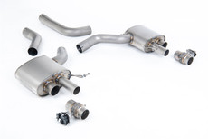 Additional parts Upgrade Kit to Signature Series Titanium Axle Back System from any existing Milltek Sport Stainless Options RS7 C8 4.0 V8 bi-turbo (OPF/GPF Models) - Signature Series Titanium 2019 - SSXAU1048