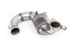 Large Bore Downpipe and Hi-Flow Sports Cat Requires Stage 2 Remap - Fits to OE and Milltek Sport Systems A110 A110S 1.8TCe 2018 - SSXRN424