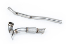 Large Bore Downpipe and De-Cat - To Suit O.E System - SSXVW664