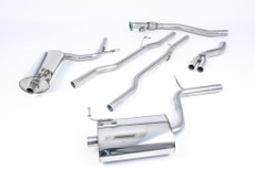 Milltek Cat-back - Non-resonated (louder) - S3 - 1.8T quattro 8L