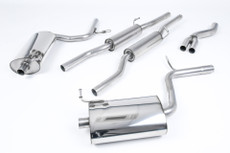 Cat-back - 100mm GT100 Tailpipes. Tiptronic models only - A4 - 2.0 TFSI B7 quattro and DTM - 2005-2008 - SSXAU517