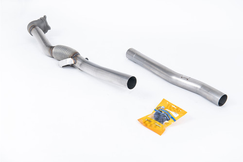 Large-bore Downpipe and De-cat - To fit 3-inch Race cat-back system. Must be fitted with the Milltek Sport cat-back system - Golf - Mk6 R 2.0 TFSI 270PS - 2009-2013 - SSXVW216_2