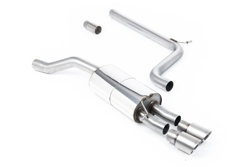 Cat-back - Non-Res Cat Back System with Titanium GT-90 Trims - Polo - GTI 2.0 TSI (AW - 5 Door) - Non GPF/OPF Models Only - 2018 - 2019 - SSXVW558