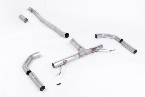 Front Pipe-back - Front Resonator Back - Race & Non-Valved (Loudest) - Connects to OE Tailpipes - A-Class - A35 AMG 2.0 Turbo (Saloon/Sedan Only - Non OPF/GPF Models) - 2019 - 2021 - SSXMZ141