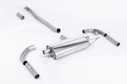 Front Pipe-back - Front Resonator Back - Valved / Resonated - Connects to OE Tailpipes - CLA-Class - CLA35 AMG 2.0 Turbo Coupe & Shooting Brake (Non-OPF/GPF Models) - 2019 - 2021 - SSXMZ140