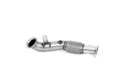 Downpipe - 80mm Decat Downpipe - Fits to Milltek Sport GPF Delete Only - Requires Stage 2 ECU Remap - Fiesta - Mk8 ST 1.5 EcoBoost 200PS (Post Sept 2020) - 2020 - 2022 - SSXFD334