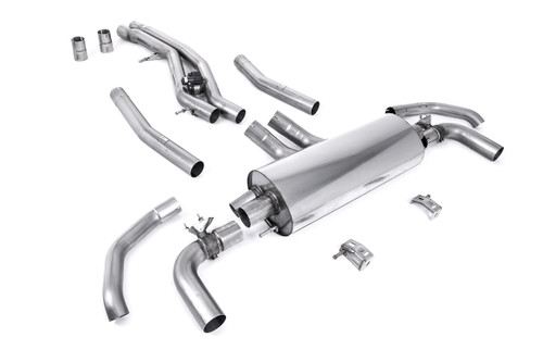 Particulate Filter-back Front Pipe Back System - Fits to OE Tailpipes - Does not require cutting SQ7 4.0 V8 TT (Petrol OPF/GPF Equipped Vehicles) 2021 - SSXAU1027