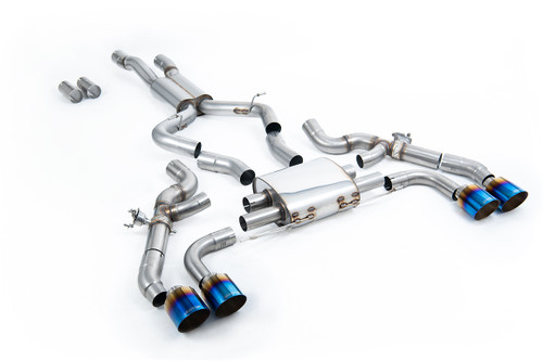 Axle Back Axle Back System - GT-115 Burnt/Blue Titanium Trims X3 X3M / X3M Comp (G01) 3.0 (ROW & North American S58 Engine - LCI only) (2022 and Later) 2022 - SSXBM1213