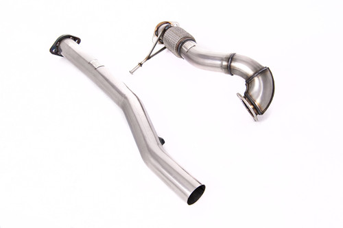 Large-bore Downpipe and De-cat - For use only with the Milltek Sport 3-inch Race System. Requires Stage 2 ECU Remap. Fits 225 model only - TT - 180 / 225 quattro Coupe & Roadster - 1998-2006 - SSXAU432