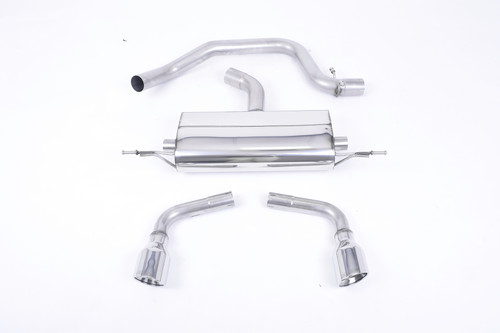 Cat-back - Dual - requires valance from the 3.2 V6 model - TT Mk2 - 2.0 TFSi 2WD - 2006-2011 - SSXAU143