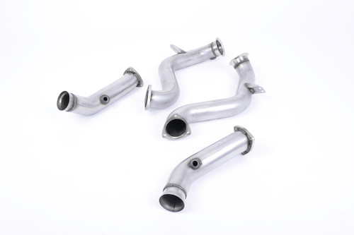 Large-bore Downpipes and Cat Bypass Pipes - Replaces OE Primary and Secondary Cats? Requires Gearbox Removal for Fitting - Fits with OE Cat Back - C-Class - C63 & C63 S (W205) Saloon 4.0 Bi-Turbo V8 - 2015-2020 - SSXMZ119