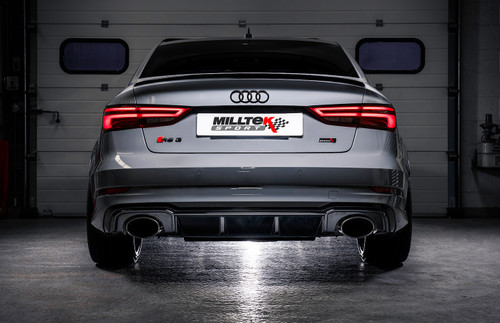 Milltek Sport Unveils New Cat-Back Exhaust For Audi RS3 Saloon (8V MQB) With Multiple Configurations
