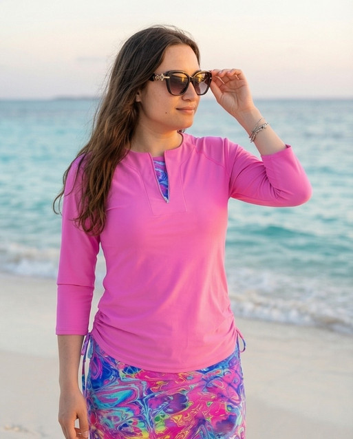 close up of style2630 in Miami Splash