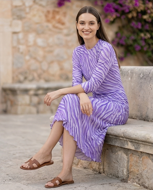 Style 2600A-1 in Purple Waves