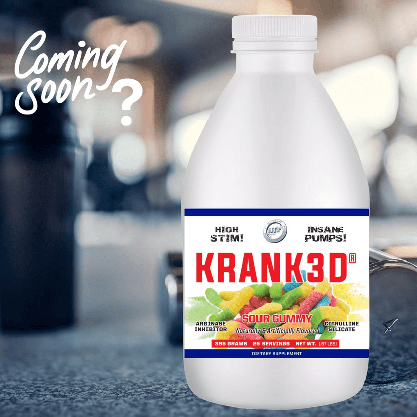 Kranked RTD Energy Drink w/ DMHA Coming Soon from Hi-Tech Pharmaceuticals