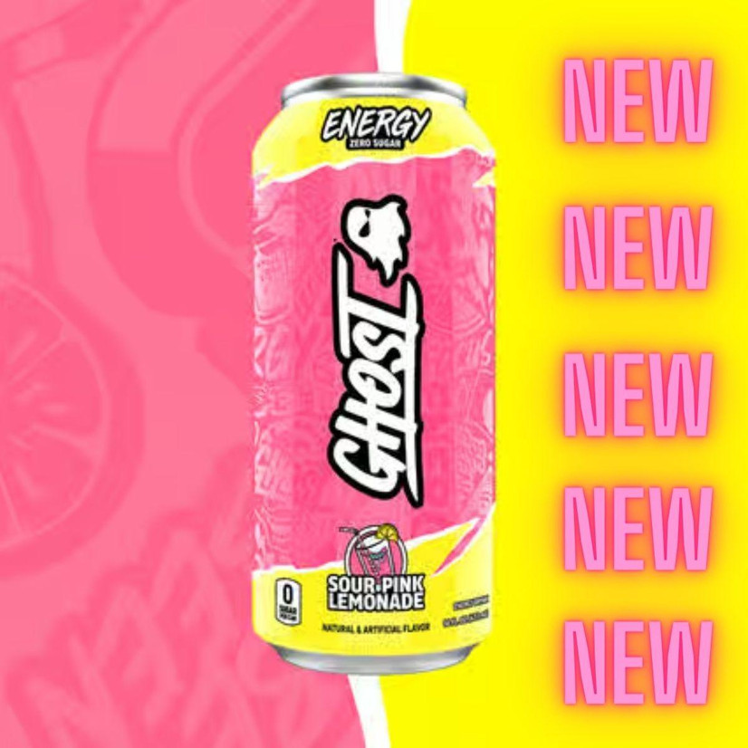Ghost Sour Pink Lemonade Energy Drink Coming Soon