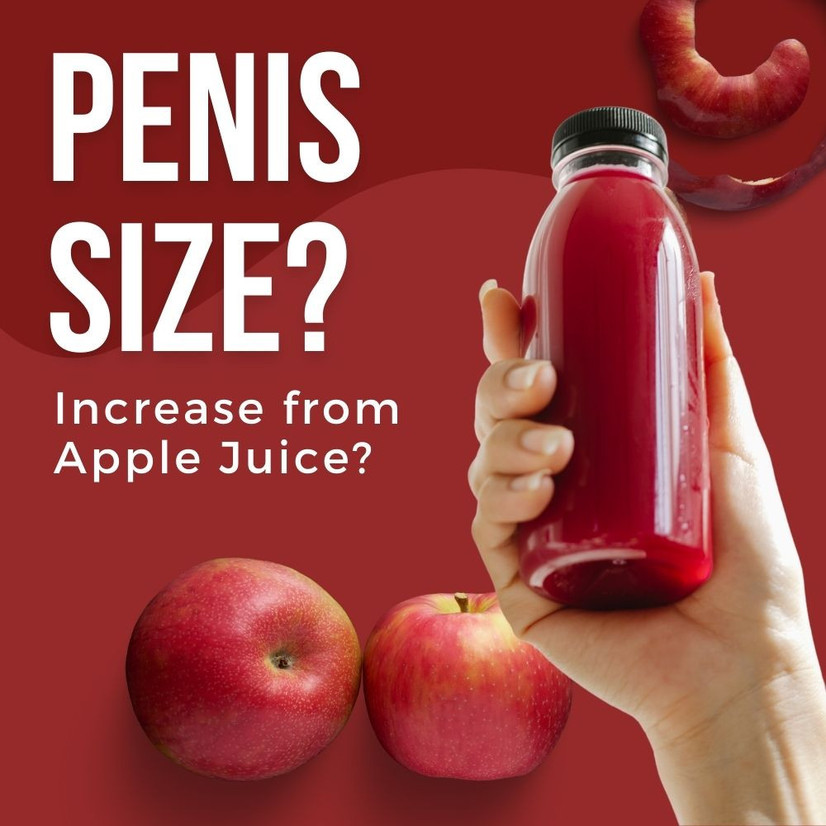Apple juice increase size hotsell