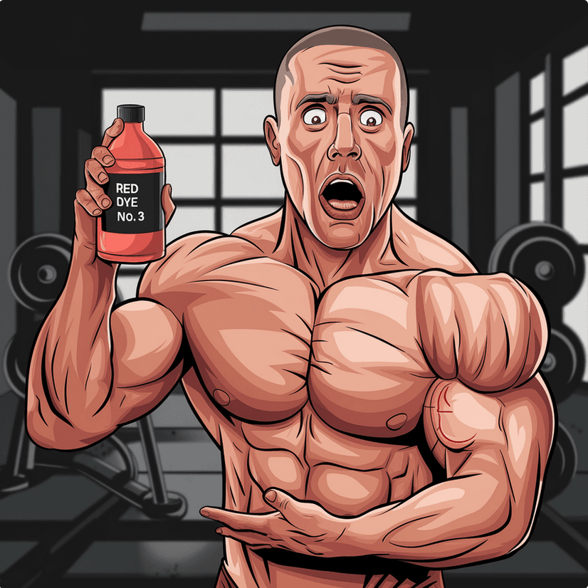 Red Dye No 3: Is it in Your Pre-Workouts, Protein or Aminos?
