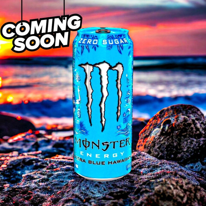 Monster Ultra Blue Hawaiian Energy Drink is Coming Soon