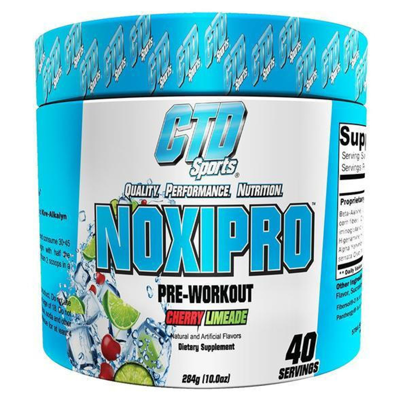CTD Labs Noxipro PreWorkout Formula