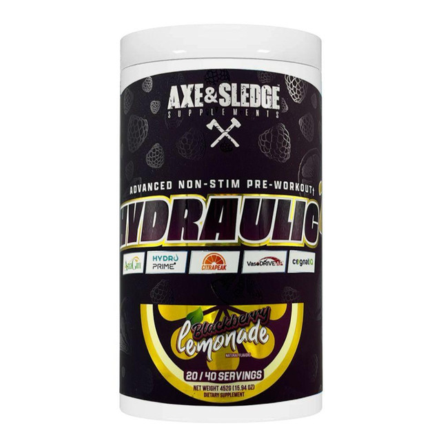 Axe & Sledge Supplements | Pre-Workouts, Fat Burners, & More!