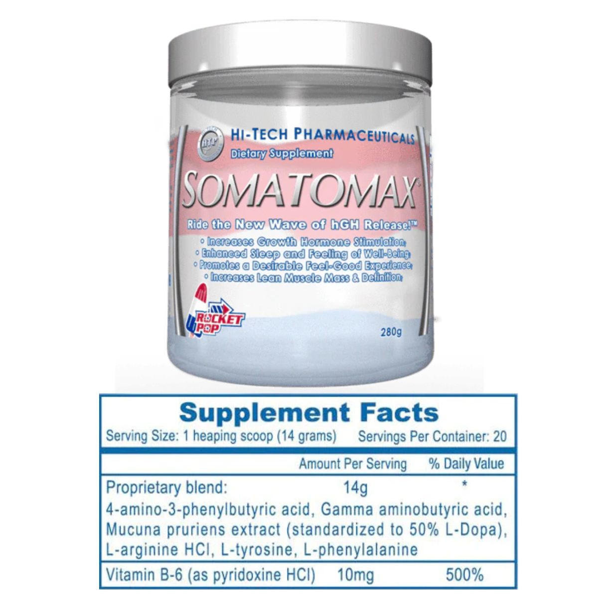 Somatomax Sleep Supplement - Hi-Tech Pharmaceuticals