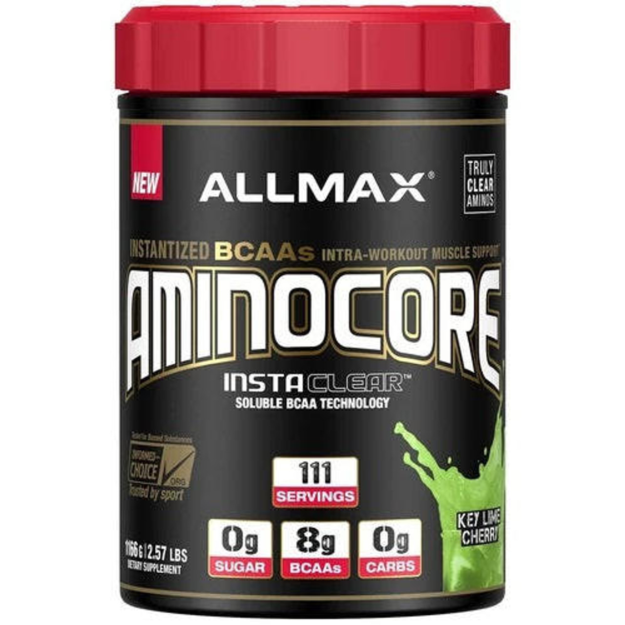 BCAA　88回分　924g ALLMAX Allmax Nutrition AminoCore BCAA 945 Grams