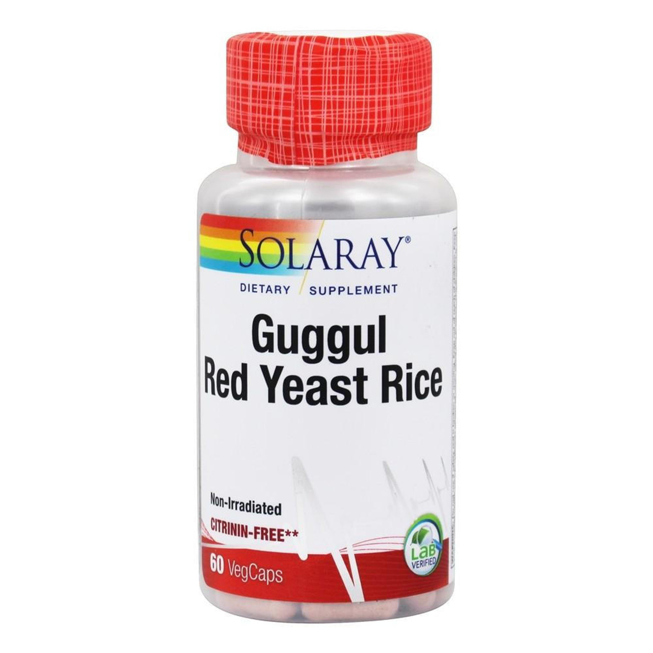 Solaray Guggul Red Yeast Rice Cholesterol Reducing Formula