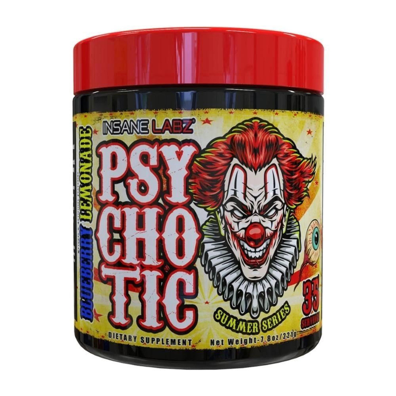 Insane Labz Psychotic 35 Servings Pre-Workout Supplement