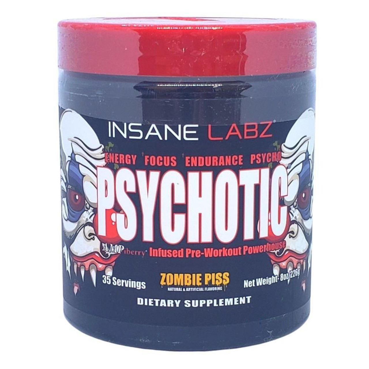 Insane Labz Psychotic 35 Servings Pre-Workout Supplement