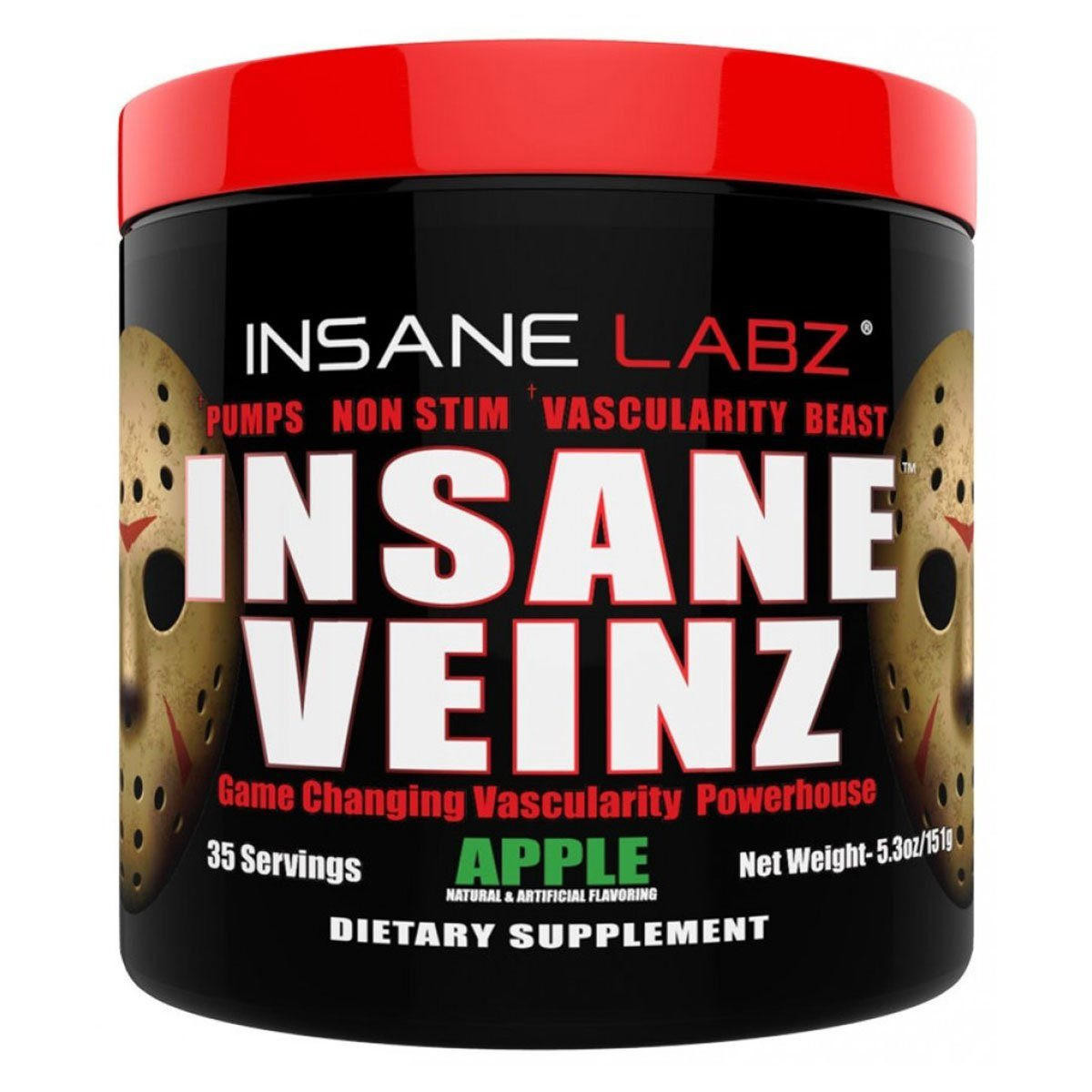 Insane Labz Insane Veinz 35 Servings Vascular Kickstarter Supplement