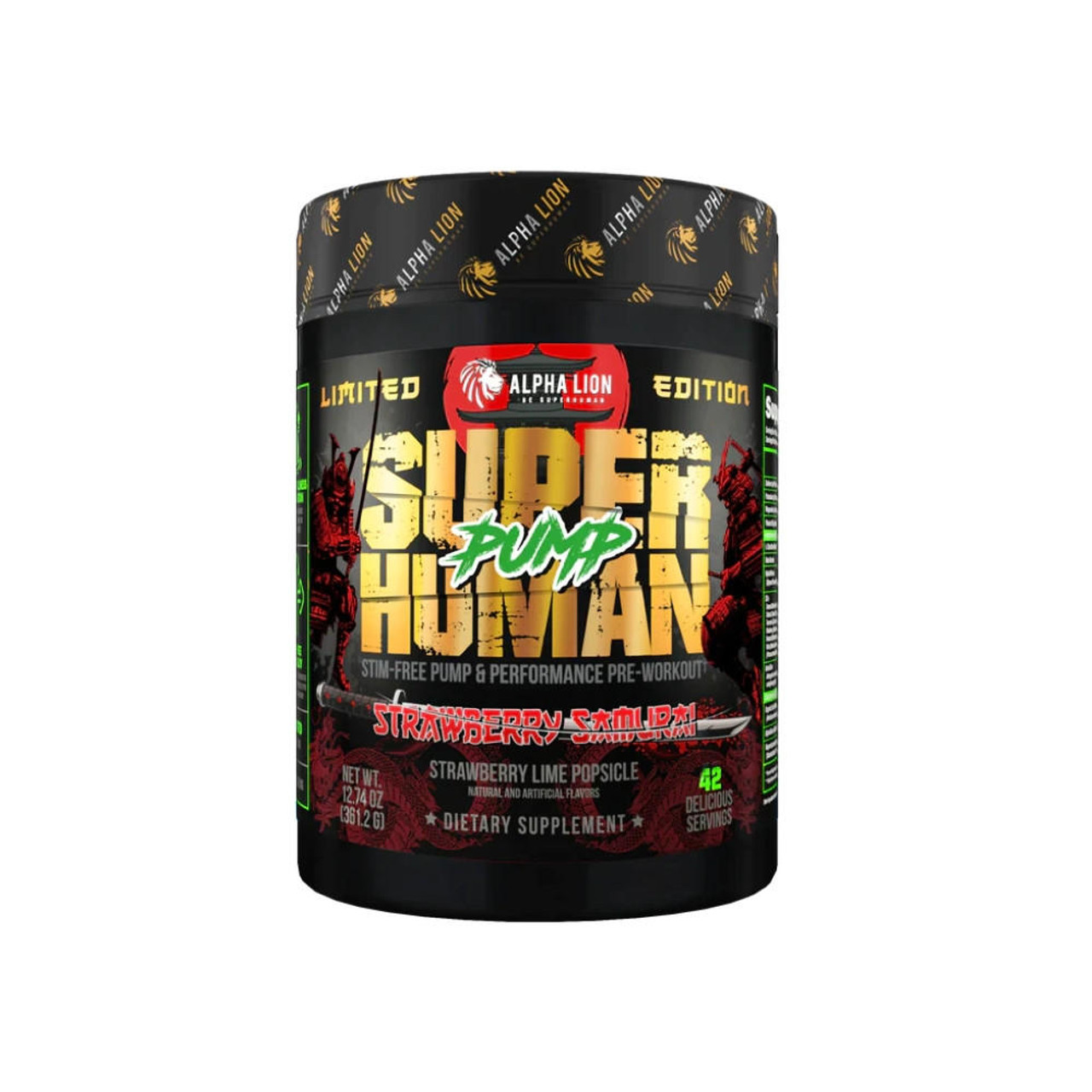 Alpha Lion Superhuman Pump 21 Servings Non-Stim Pump Booster