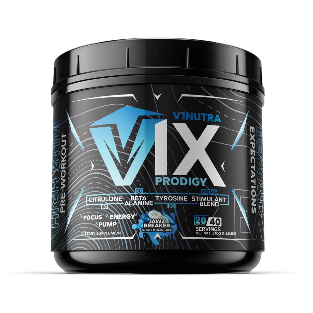 V1Nutra VIX Prodigy Pre Workout 20/40 Servings - Supplement Warehouse