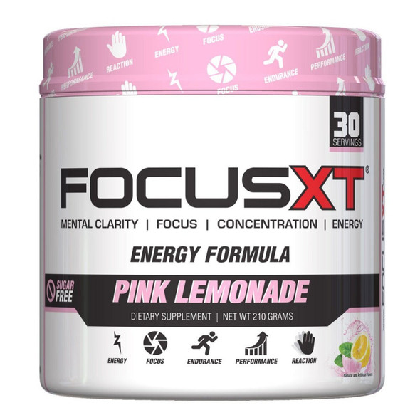 Serious Nutrition Solutions Focus XT 30 Servings nootropic Serious Nutrition Solutions Pink Lemonade  (10944493507)
