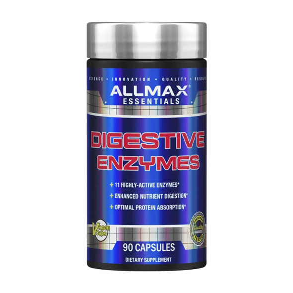  Allmax Nutrition Digestive Enzymes 90 Capsules 