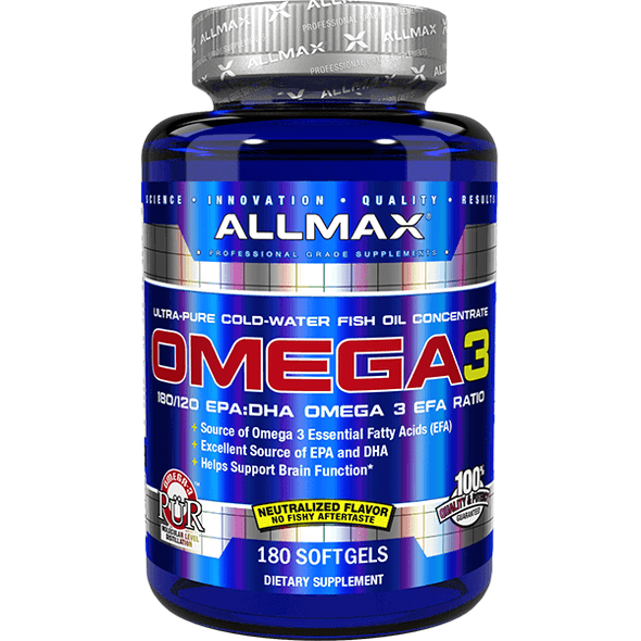  Allmax Nutrition Omega 3 180 Capsules 