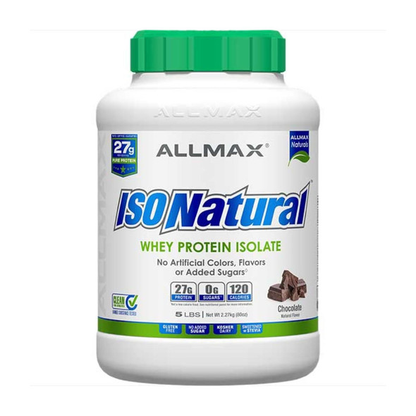  Allmax Nutrition IsoNatural Whey Protein 5 Lbs 